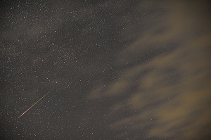ペルセウス座流星群の画像（2010年8月12日）
