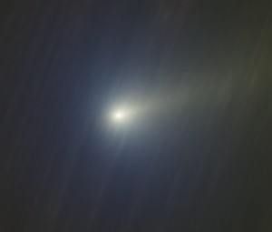 石垣島天文台で10月3日に撮影されたハートレイ彗星の画像